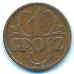 Poland, 1 грош (1937 г.)