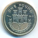 Гибралтар, 1 фунт (2000 г.)