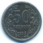 Hattingen, 50 пфеннигов (1917 г.)