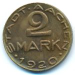 Ахен., 2 марки (1920 г.)