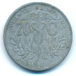 Bolivia, 20 сентаво (1942 г.)