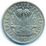 Haiti, 10 сентим (1958 г.)