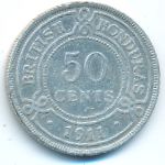 Британский Гондурас, 50 центов (1911 г.)
