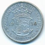 ЮАР, 2 1/2 шиллинга (1938 г.)