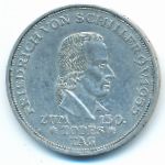 ФРГ, 5 марок (1955 г.)