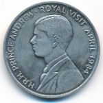 Saint Helena, 50 пенсов (1984 г.)