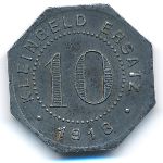 Rottenburg., 10 пфеннигов (1918 г.)