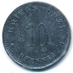 Вайсенбург., 10 пфеннигов (1918 г.)