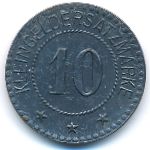 Вайда., 10 пфеннигов (1918 г.)