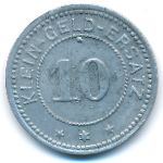 Ванген., 10 пфеннигов (1918 г.)