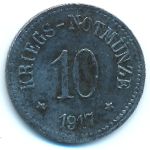 Бергцаберн., 10 пфеннигов (1917 г.)