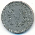 USA, 5 центов (1883 г.)