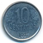 Бразилия, 10 сентаво (1997 г.)