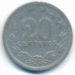 Argentina, 20 сентаво (1925 г.)