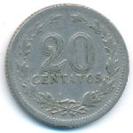 Argentina, 20 сентаво (1938 г.)
