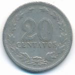 Argentina, 20 сентаво (1938 г.)