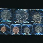 New Zealand, Набор монет (1980 г.)