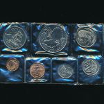 New Zealand, Набор монет (1980 г.)