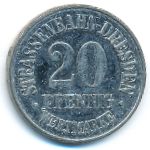 Дрезден., 20 пфеннигов