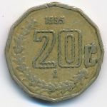 Мексика, 20 сентаво (1995 г.)