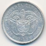 Колумбия, 50 сентаво (1892 г.)