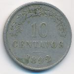 Боливия, 10 сентаво (1892 г.)