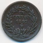 Мексика, 1 сентаво (1897 г.)