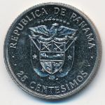 Панама, 25 сентесимо (1980 г.)