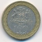 Чили, 100 песо (2008 г.)