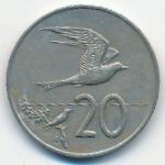 Острова Кука, 20 центов (1983 г.)