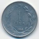 Turkey, 1 лира (1966 г.)