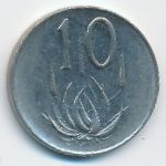 ЮАР, 10 центов (1977 г.)