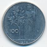 Италия, 100 лир (1978 г.)