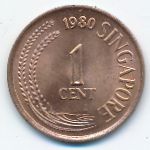 Сингапур, 1 цент (1980 г.)
