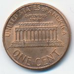 США, 1 цент (1987 г.)