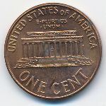 США, 1 цент (2007 г.)