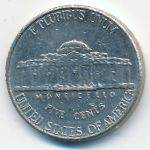 США, 5 центов (2001 г.)