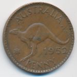 Австралия, 1 пенни (1952 г.)