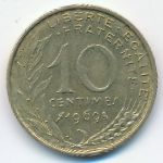 Франция, 10 сентим (1969 г.)