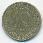 Франция, 10 сентим (1988 г.)