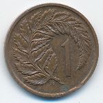 New Zealand, 1 цент (1975 г.)