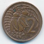 Новая Зеландия, 2 цента (1973 г.)