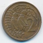 Новая Зеландия, 2 цента (1976 г.)