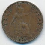 Великобритания, 1/2 пенни (1929 г.)