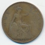 Великобритания, 1 пенни (1916 г.)