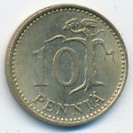 Finland, 10 пенни (1981 г.)