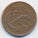 Ireland, 2 пенса (1990 г.)