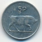 Ireland, 5 пенсов (1978 г.)