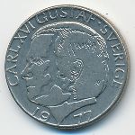 Sweden, 1 крона (1977 г.)