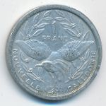 New Caledonia, 1 франк (1949 г.)